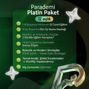 Parademi Platin Paket 2026 – Premium Yatırımcı Programı